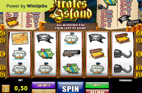 Slot machine Pirates Island