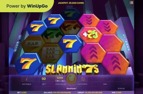 Slot machine Slammin 7s