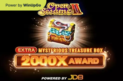 Slot makinesi Open Sesame II