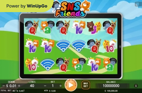 Игровой автомат SNS Friends