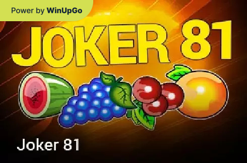 Мошини бозӣ Joker 81