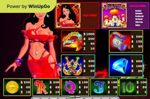 Slot Machine Genies Treasure Leander