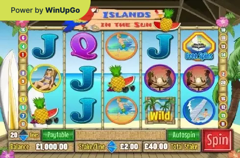 Slot Machine Islands in the Sun