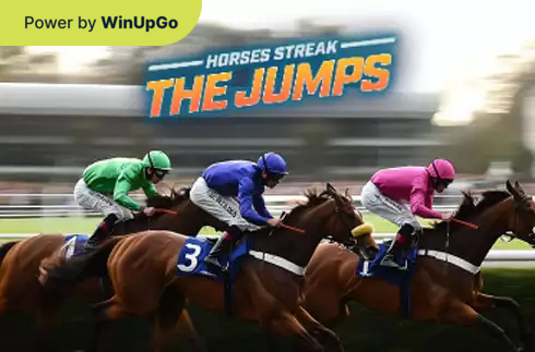 دستگاه اسلات Horses streak the jumps