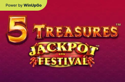 Máquina de slots 5 Treasures Jackpot Festival