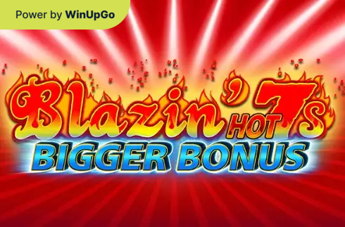 Máquina de slots Blazin Hot 7 s Bigger Bonus
