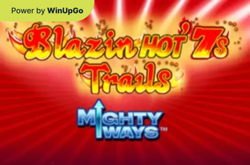 Máquina de slots Blazin hot 7s trails mighty ways