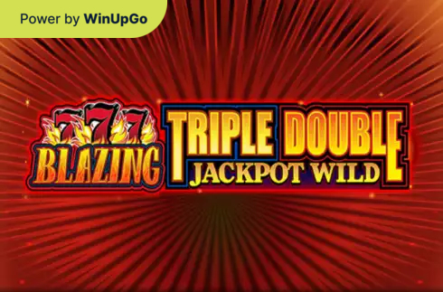 Máquina de slots Blazing 777 Triple Double Jackpot Wild