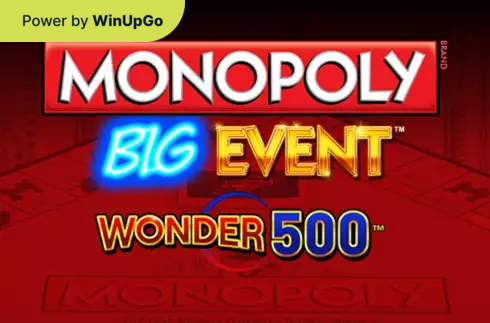 Оюн автоматы Monopoly Big Event Wonder 500