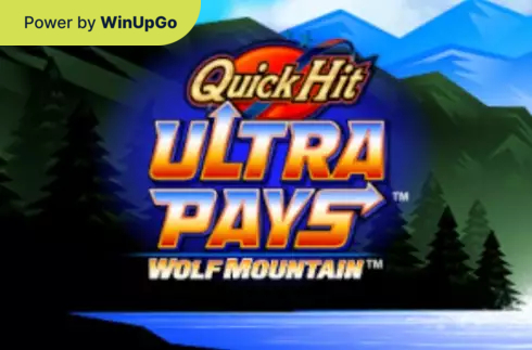 Máquina de slots Quick Hit Ultra Pays Wolf Mountain