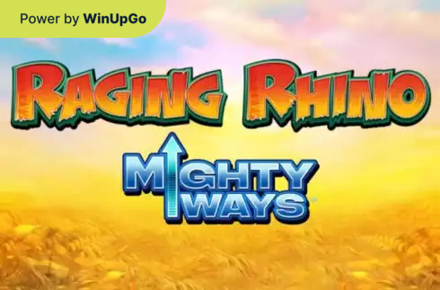 Máquina de slots Raging Rhino Mighty Ways