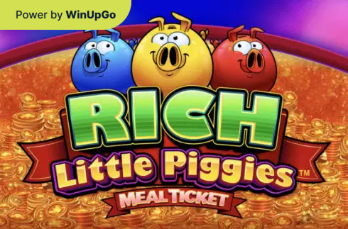 Оюн автоматы Rich Little Piggies Meal Ticket