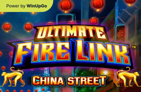 Máquina de slots Ultimate Fire Link China Street