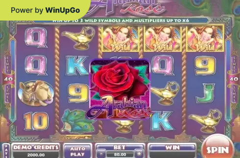 O‘yin avtomati Arabian Rose Lightning Box