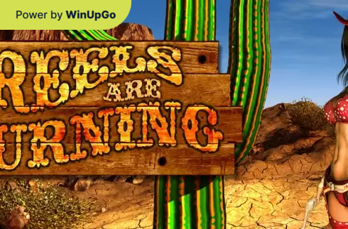 Slot Machine Reels are Burning