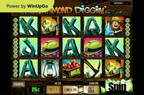 Automat do gier Diamond Diggin