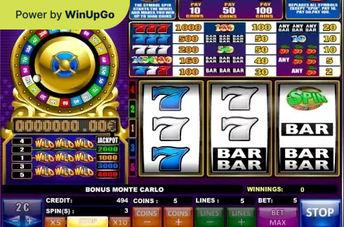 Мошини бозӣ Monte Carlo NeoGames