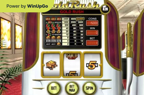 Máquina de slots Gold Rush NetEnt