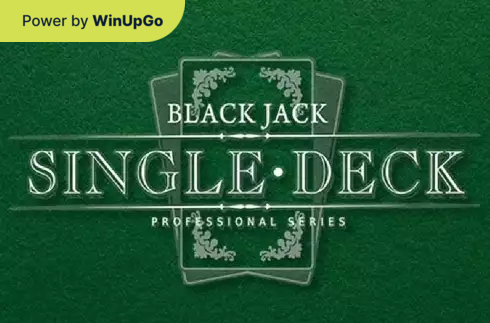 Оюн автоматы Single Deck Blackjack Professional Series