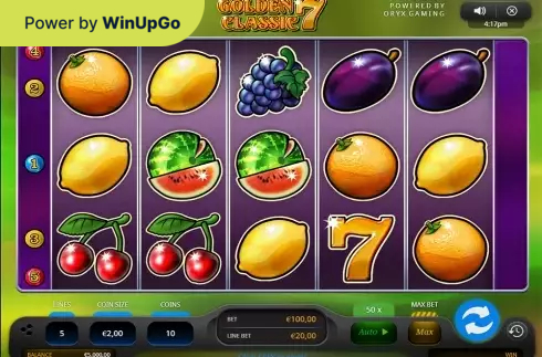 Máquina de slots Golden 7 Classic