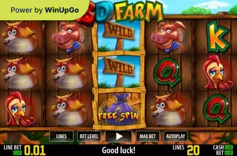 Oýun awtomaty 3D Farm HD
