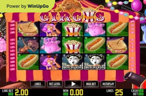 Ойын автоматы Circus HD
