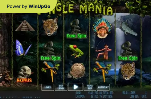 دستگاه اسلات Jungle Mania HD