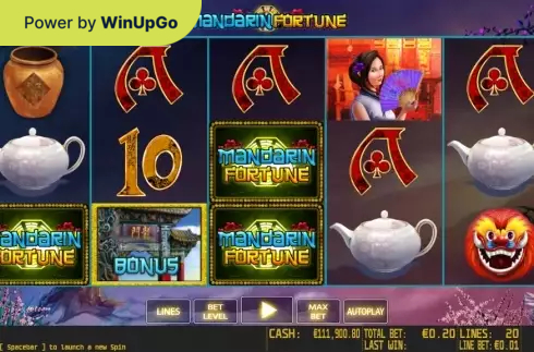 دستگاه اسلات Mandarin Fortune HD