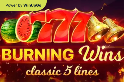 Slot Machine Burning Wins classic 5 lines