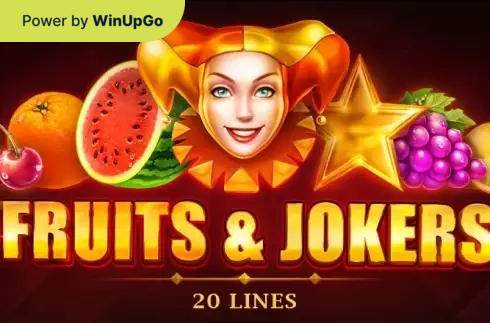 Slot Machine Fruits Jokers 20 Lines