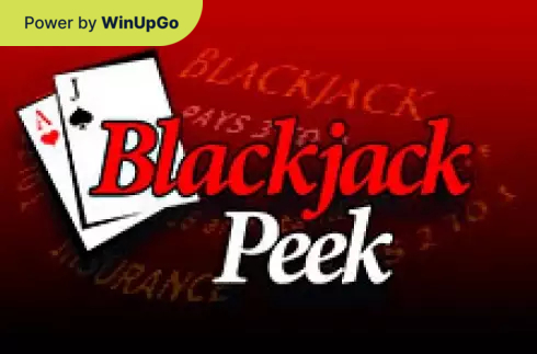 Oyun avtomatı Blackjack Peek Playtech