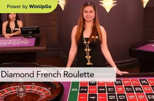 Oyun avtomatı Diamond French Roulette Live