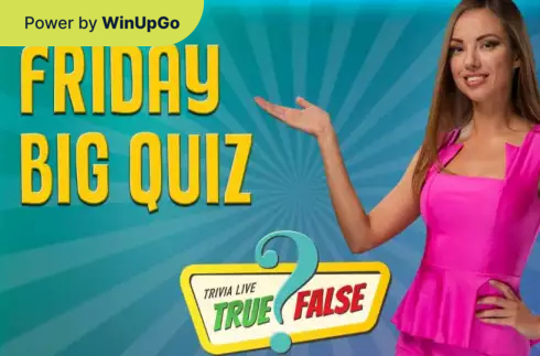 מכונת מזל Friday Big Quiz