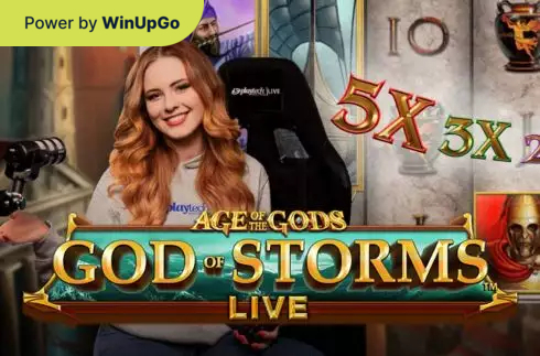 Ойын автоматы God of Storms Live