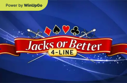 Სათამაშო ავტომატი Jacks or Better 4 Line Playtech