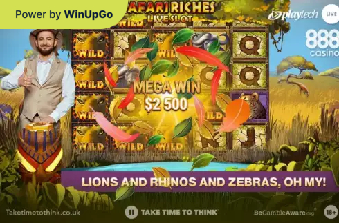 Oyun avtomatı Safari Riches Live