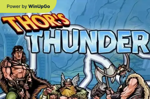 Oyun avtomatı Thors Thunder Playtech
