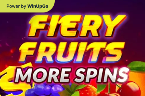 Máquina de slots Fiery fruits more spins