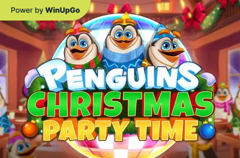 老虎机 Penguins christmas party time