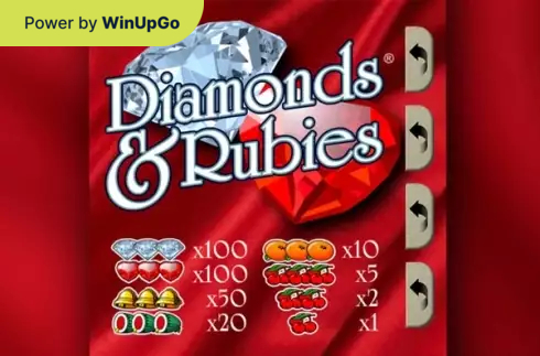 Automat do gier Diamonds and Rubies Pull Tab
