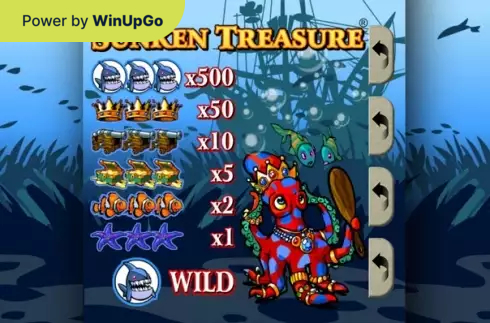 Automat do gier Sunken Treasure Pull Tab