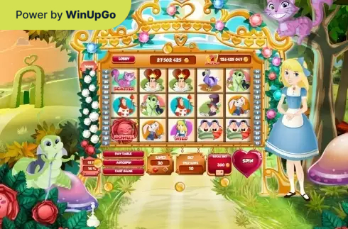 老虎機 Alice in Wonderland Red Rake