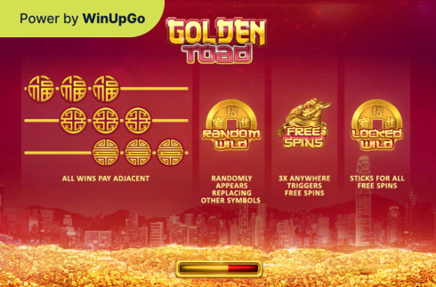 Tragamonedas Golden Toad Red Tiger