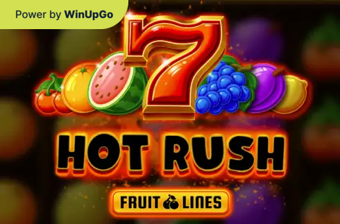 Ойын автоматы Hot rush fruit lines