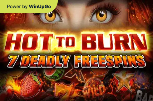 Oyun avtomatı Hot to burn 7 deadly free spins