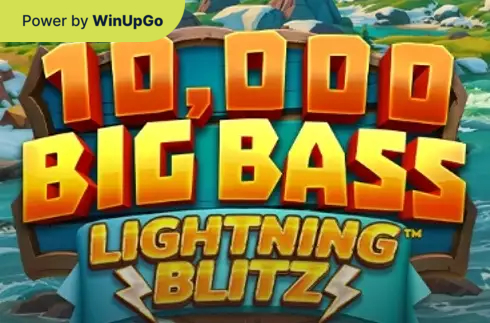 Slot machine 10 000 big bass lightning blitz