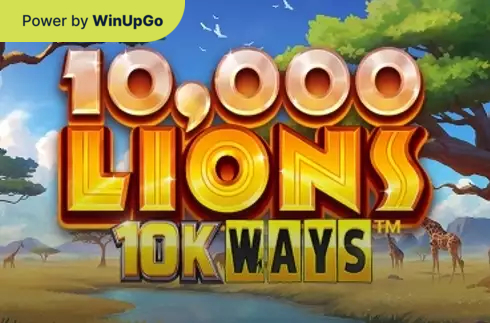 Slot machine 10 000 lions 10k ways