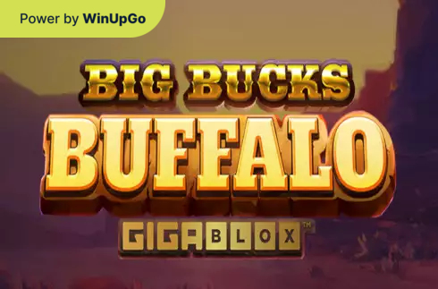 Slot machine Big Bucks Buffalo Gigablox