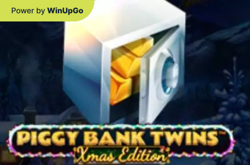 Slot Machine Piggy Bank Twins Xmas