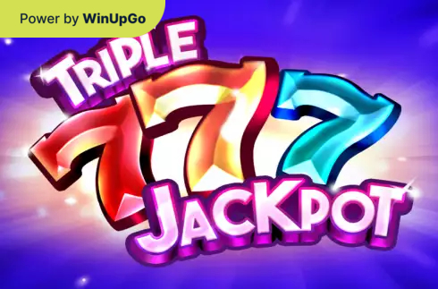 スロットマシン Triple 777 jackpot